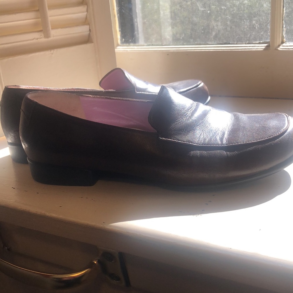 Taryn Rose brown leather loafers vibram size 38 - Picture 4 of 8